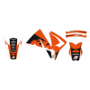 BLACKBIRD KOMPLET NAKLEJEK (OKLEINA) KTM EXC (01-02) Dream4